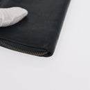 LOUIS VUITTON Damier Infini Zippy Wallet Vertical Black N63549 LV Auth bs31260-7