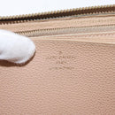 LOUIS VUITTON Monogram Empreinte Zippy Wallet Wallet Beige M61866 Auth bs31261-13
