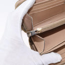 LOUIS VUITTON Monogram Empreinte Zippy Wallet Wallet Beige M61866 Auth bs31261-18