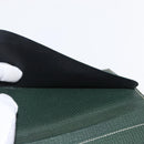 LOEWE Long Wallet Leather Green Auth bs31262-17