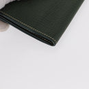 LOEWE Long Wallet Leather Green Auth bs31262-7