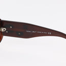 CHANEL Sunglasses plastic Brown CC Auth bs31264-12