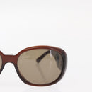 CHANEL Sunglasses plastic Brown CC Auth bs31264-5