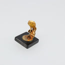 CHANEL Earring metal Black CC Auth bs31265-11