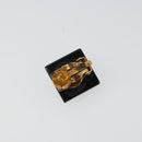 CHANEL Earring metal Black CC Auth bs31265-4
