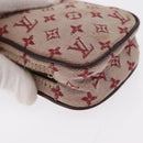 LOUIS VUITTON Monogram Mini Usu Digital Pouch Red M60001 LV Auth bs31267-10