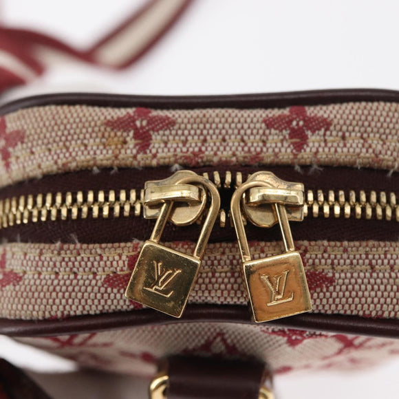 LOUIS VUITTON Monogram Mini Usu Digital Pouch Red M60001 LV Auth bs31267