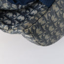 Christian Dior Trotter Canvas Backpack PVC Blue Silver Auth bs31270-18