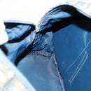 Christian Dior Trotter Canvas Backpack PVC Blue Silver Auth bs31270-22