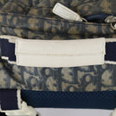 Christian Dior Trotter Canvas Backpack PVC Blue Silver Auth bs31270-7