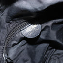 CELINE Shoulder Bag Canvas Leather Navy Gold Auth bs31271-17