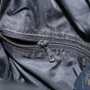 CELINE Shoulder Bag Canvas Leather Navy Gold Auth bs31271-20