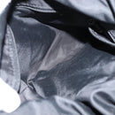 CELINE Shoulder Bag Canvas Leather Navy Gold Auth bs31271-21