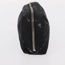 CHANEL New Travel Line Pouch Nylon 2 Set Pink Black CC Auth bs31272-11