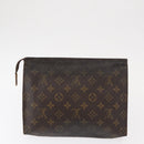 LOUIS VUITTON Monogram Clutch Bag 2 Set LV Auth bs31273-11