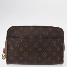 LOUIS VUITTON Monogram Clutch Bag 2 Set LV Auth bs31273 - 0