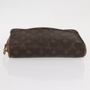 LOUIS VUITTON Monogram Clutch Bag 2 Set LV Auth bs31273-6