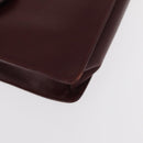 CARTIER Must Line Clutch Bag Leather 2 Set Bordeaux Auth bs31274-15