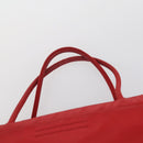 PRADA Shoulder Bag Nylon Enamel 3 Set Red Brown black Auth bs31276-13