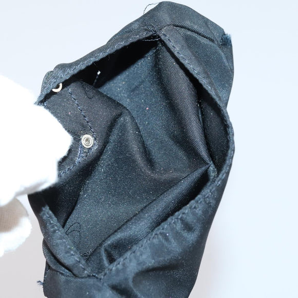 PRADA Shoulder Bag Nylon Enamel 3 Set Red Brown black Auth bs31276