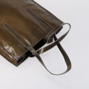 PRADA Shoulder Bag Nylon Enamel 3 Set Red Brown black Auth bs31276-5