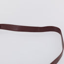 CARTIER Must Line Shoulder Bag Leather 2 Set Bordeaux Auth bs31277-14