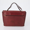 CARTIER Must Line Shoulder Bag Leather 2 Set Bordeaux Auth bs31277-3