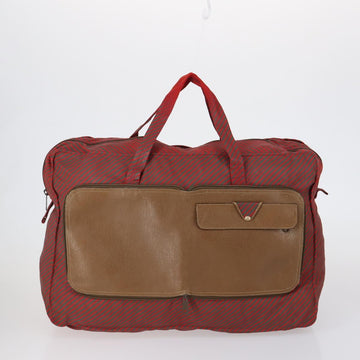 GUCCI TIFFANY&Co. Shoulder Bag Leather Canvas 2 Set Brown Red Auth bs31278 - 0