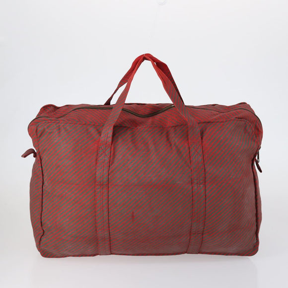 GUCCI TIFFANY&Co. Shoulder Bag Leather Canvas 2 Set Brown Red Auth bs31278