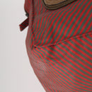 GUCCI TIFFANY&Co. Shoulder Bag Leather Canvas 2 Set Brown Red Auth bs31278-8