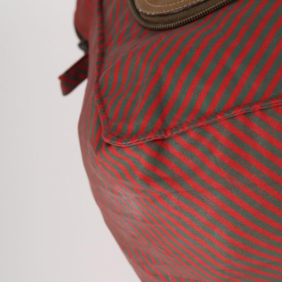 GUCCI TIFFANY&Co. Shoulder Bag Leather Canvas 2 Set Brown Red Auth bs31278