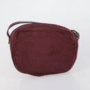 Salvatore Ferragamo Shoulder Bag Leather Canvas 2 Set Black Purple Auth bs31279-11