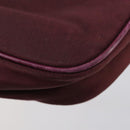 Salvatore Ferragamo Shoulder Bag Leather Canvas 2 Set Black Purple Auth bs31279-16