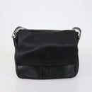 Salvatore Ferragamo Shoulder Bag Leather Canvas 2 Set Black Purple Auth bs31279-2