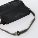 Salvatore Ferragamo Shoulder Bag Leather Canvas 2 Set Black Purple Auth bs31279-5