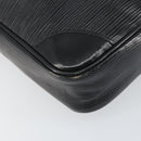 LOUIS VUITTON Epi Danube Shoulder Bag Black M45632 LV Auth bs31282-15