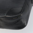 LOUIS VUITTON Epi Danube Shoulder Bag Black M45632 LV Auth bs31282-16