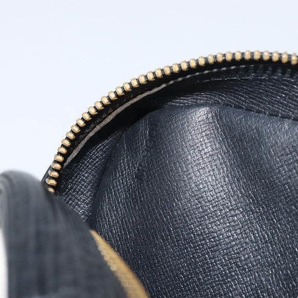 LOUIS VUITTON Epi Danube Shoulder Bag Black M45632 LV Auth bs31282