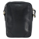 LOUIS VUITTON Epi Danube Shoulder Bag Black M45632 LV Auth bs31282-2