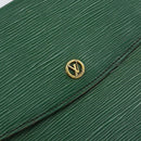 LOUIS VUITTON Epi Montaigne 27 Clutch Bag Green M52654 LV Auth bs31283-17
