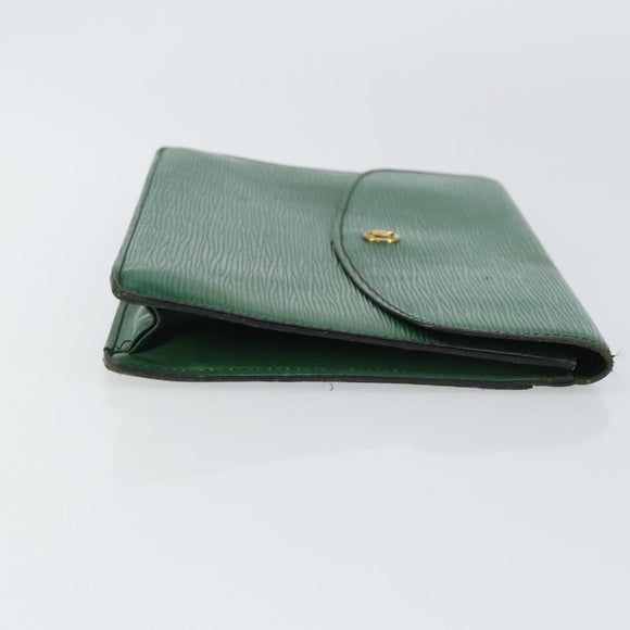 LOUIS VUITTON Epi Montaigne 27 Clutch Bag Green M52654 LV Auth bs31283