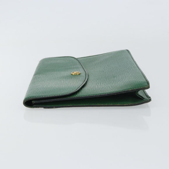 LOUIS VUITTON Epi Montaigne 27 Clutch Bag Green M52654 LV Auth bs31283