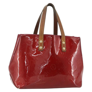 LOUIS VUITTON Monogram Vernis Reade PM Bag Pomme D'amour M91990 Auth bs31284