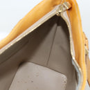LOUIS VUITTON Monogram Vernis Houston Hand Bag Beige M91004 LV Auth bs31286-18