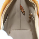 LOUIS VUITTON Monogram Vernis Houston Hand Bag Beige M91004 LV Auth bs31286-19