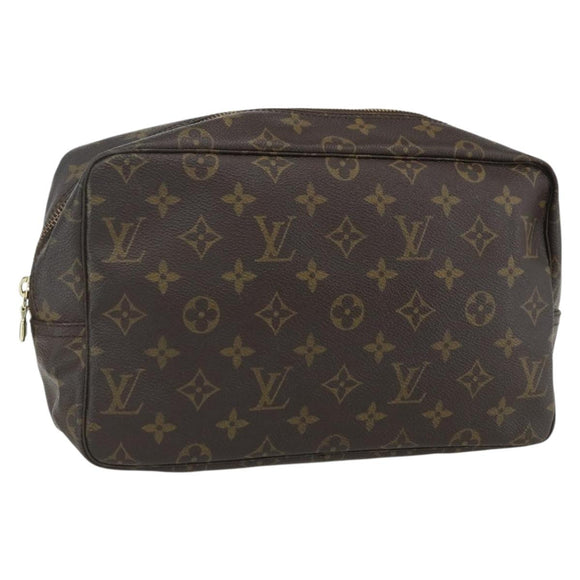 LOUIS VUITTON Monogram Trousse Toilette 28 Clutch Bag M47522 LV Auth bs31290
