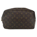 LOUIS VUITTON Monogram Trousse Toilette 28 Clutch Bag M47522 LV Auth bs31290-2
