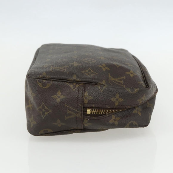 LOUIS VUITTON Monogram Trousse Toilette 28 Clutch Bag M47522 LV Auth bs31290