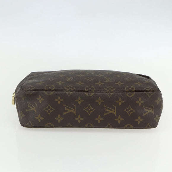 LOUIS VUITTON Monogram Trousse Toilette 28 Clutch Bag M47522 LV Auth bs31290