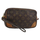 LOUIS VUITTON Monogram Marly Dragonne PM Clutch Bag M51827 LV Auth bs31293-1